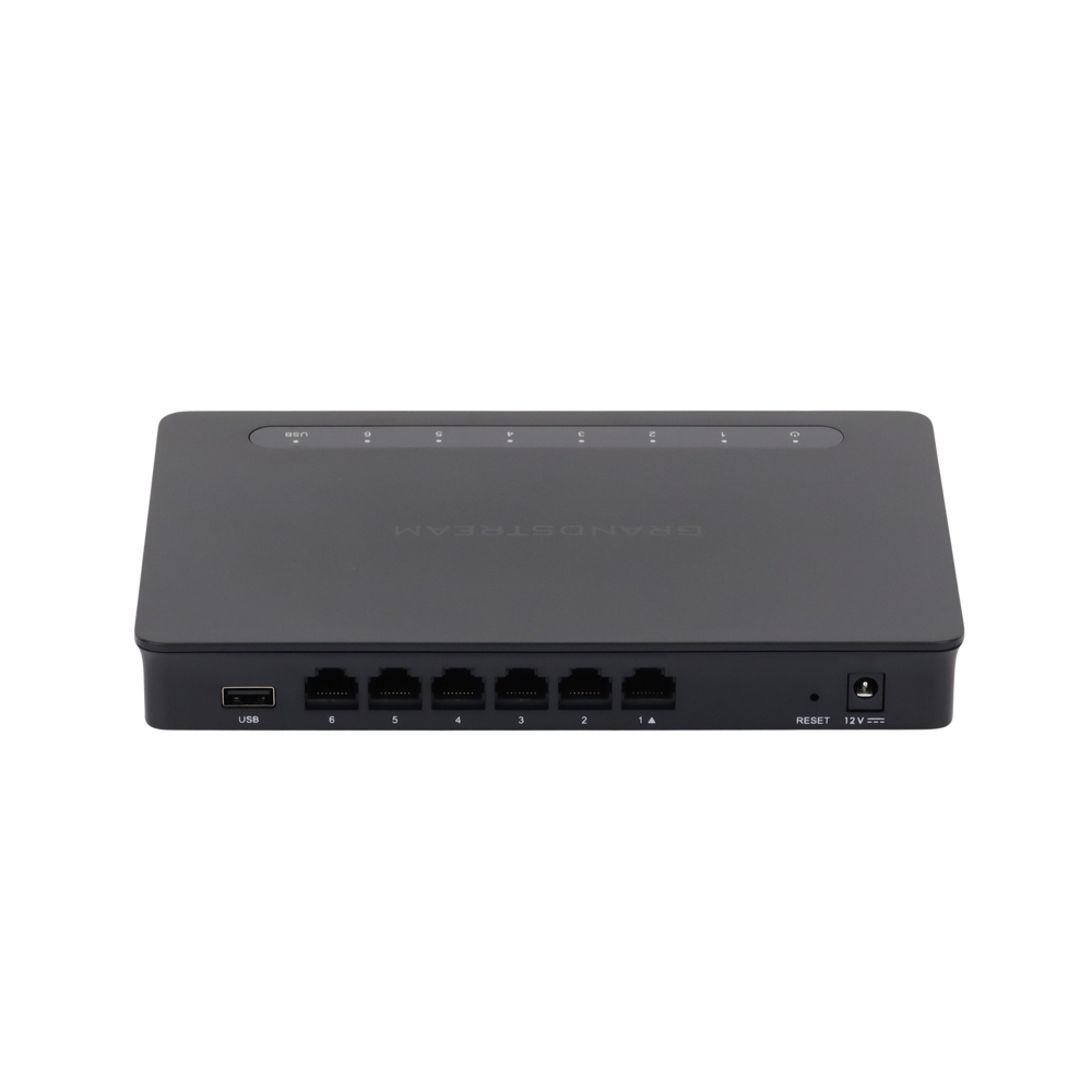 Router Gigabit VPN / Balanceador de cargas / 30,000 sesiones NAT /  6 puertos 10/100/1000 Mbps (WAN/LAN) / Compatible con GWN Cloud.