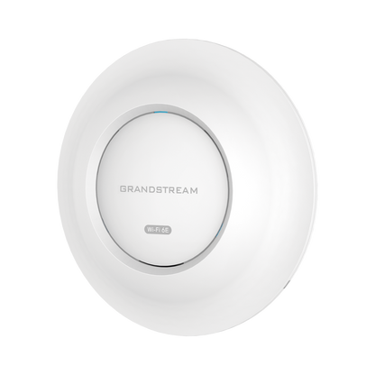 Punto de acceso Wi-Fi 6E tribanda GWN 802.11ax, con administración desde la nube gratuita o stand-alone.