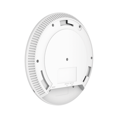 Punto de acceso Wi-Fi 6E tribanda GWN 802.11ax, con administración desde la nube gratuita o stand-alone.