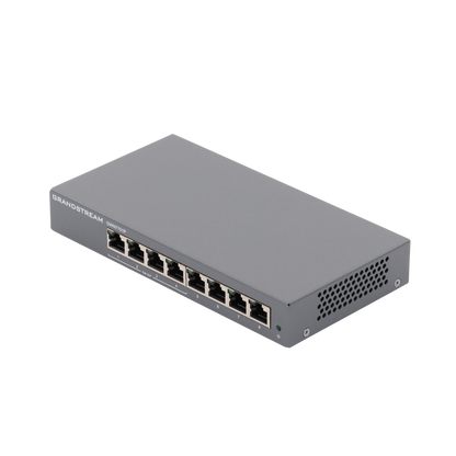 Switch PoE+ Gigabit No Administrable / 8 puertos 10/100/1000 Mbps / 4 puertos PoE+ /  hasta 60W