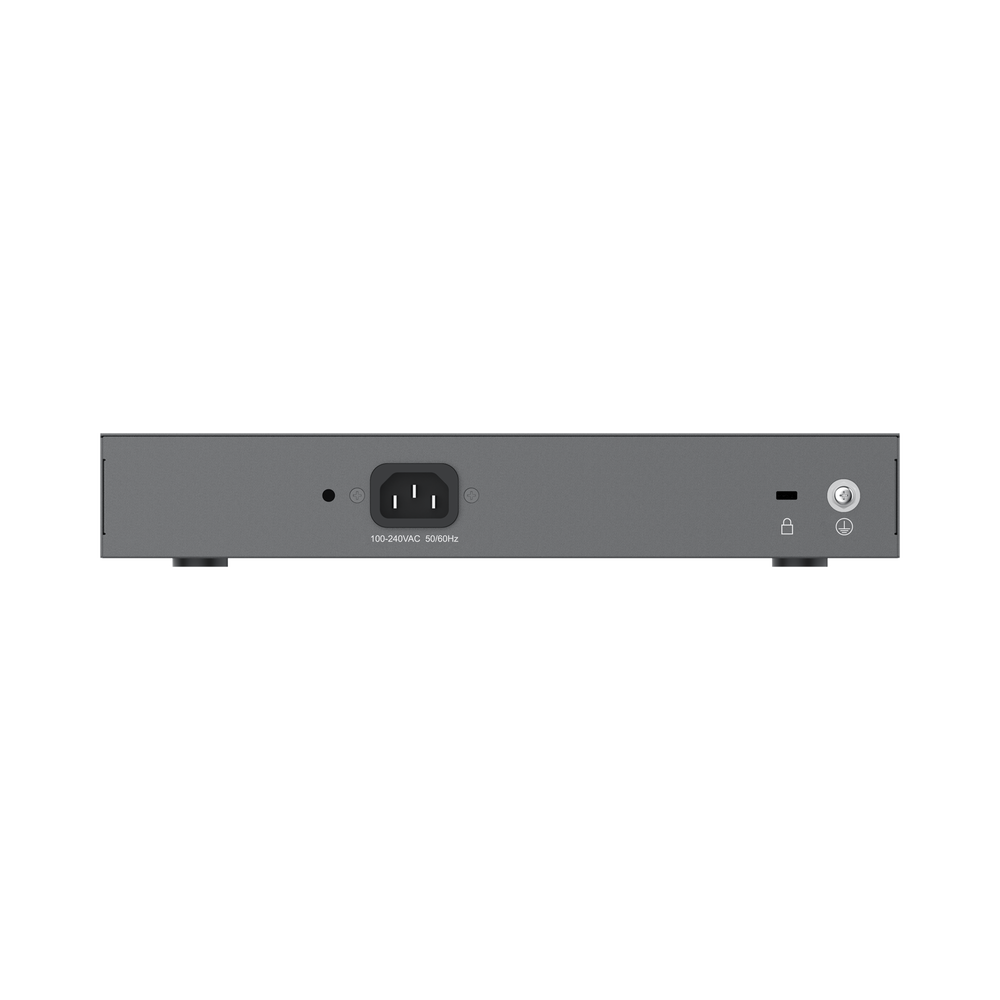 Switch PoE+ 16 Puertos Gigabit No Administrable / 8 puertos 10/100/1000 Mbps / 8 puertos PoE+ / hasta 145W