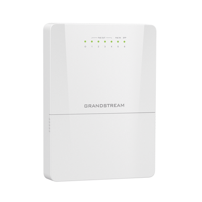 Switch PoE Lite administrable para exteriores de 6 puertos (5GE+1SFP) / Clasificación IP66 a prueba de polvo y agua