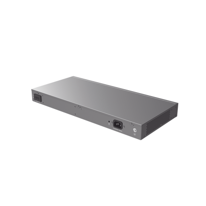Switch Capa 3 Administrable / 24 puertos 10/100/1000 Mbps + 4 Puertos SFP+ de 10 Gigabits / Compatible con GWN Cloud.