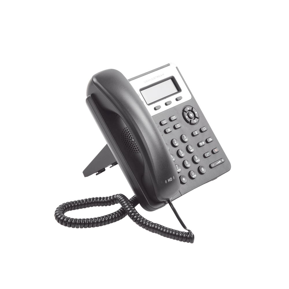 Teléfono IP SMB de 2 líneas con 3 teclas de función programables y conferencia de 3 vías, 5 Vcc