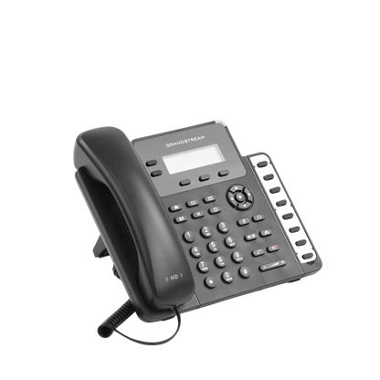 Teléfono IP SMB de 2 líneas con 3 teclas de función, 8 teclas BLF y conferencia de 3 vías, PoE