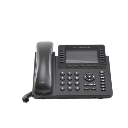 Teléfono IP empresarial de 12 Líneas con 5 teclas de función y conferencia de 4 vías, PoE