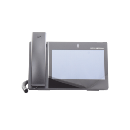 Teléfono IP Android 11, 16 líneas SIP con 16 cuentas, pantalla táctil  8", puertos Gigabit, Wi-Fi, Bluetooth, PoE, codec Opus, IPV4/IPV6 con gestión en la nube GDMS