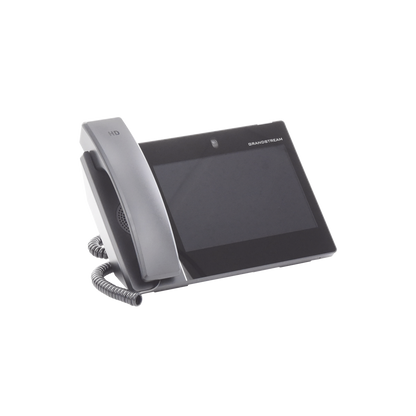 Teléfono IP Android 11, 16 líneas SIP con 16 cuentas, pantalla táctil  8", puertos Gigabit, Wi-Fi, Bluetooth, PoE, codec Opus, IPV4/IPV6 con gestión en la nube GDMS