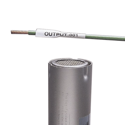 Casete de Etiquetas de Poliolefina de Cinta Continua, Tubo Termocontráctil, 8.6 mm de Ancho, 2.4 Metros (7.87 Pies) de Largo, Para Cables de 1.5 a 4.8 mm (18-12 AWG) de Diámetro, Color Blanco