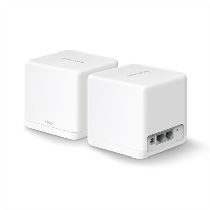 KIT de Sistema Inalámbrico H30G Mesh / Doble banda 2.4GHz y 5GHz AC 1300Mbps / Doble puerto 10/100/1000 Mbps / Control vía App / Roaming Continuo