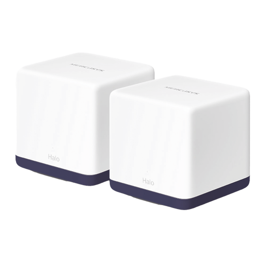 KIT de Sistema Inalámbrico H50G Mesh / Doble banda 2.4GHz y 5GHz AC 1900Mbps / 3 Puertos 10/100/1000 Mbps / Control vía App / Roaming Continuo