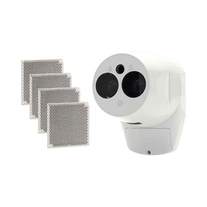 Detector Lineal De Humo Motorizado, Alcance Hasta 120m, Alineación Automatica, Por Haz Reflejado, Convencional, Compatible Con Todos Los Paneles De Detección De Incendio (0200-11650)