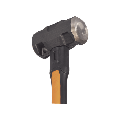 Marro de Acero de Aleación 2.72 kg., de Mango Robusto de Fibra de Vidrio con Agujero para Colgarse. Ideal para Demolición, Golpeo de estacas, Inserción de cuñas
