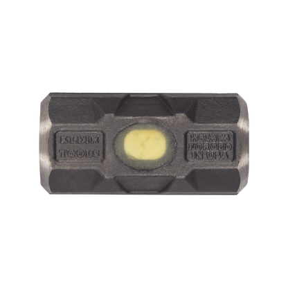 Marro de Acero de Aleación 2.72 kg., de Mango Robusto de Fibra de Vidrio con Agujero para Colgarse. Ideal para Demolición, Golpeo de estacas, Inserción de cuñas