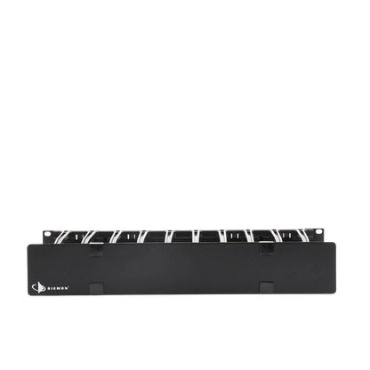 Organizador de Cable Horizontal RouteIT, Sencillo, Para Rack de 19in, 6in de profundidad, 2UR