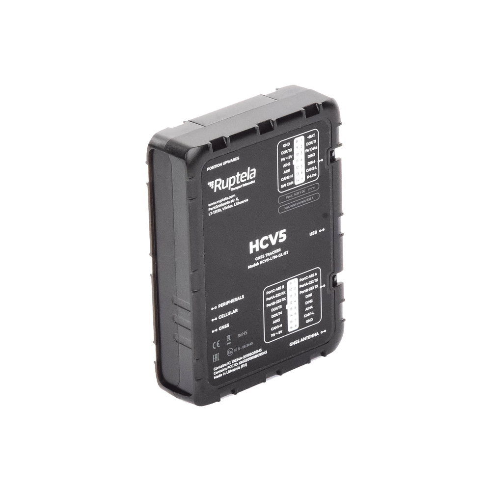 Localizador 4G LTE Obtenga información de la computadora del vehiculo lectura CAN, OBD y LCV / Sensores Bluetooth / Vehiculos ligeros / Vehiculos pesados  / RS485 / RS232 / Análogico / RFID