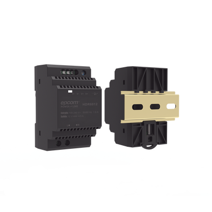 Fuente de Poder Industrial Entrada: 100-240 Vca / Salida: 15 Vcc/ 4 A/ 60 W/ Riel Din