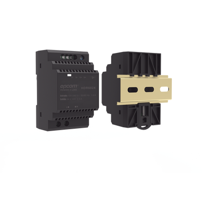 Fuente de Poder Industrial Entrada: 100-240 Vca / Salida: 24 Vcc/ 2.5 A/ 60 W/ Riel Din