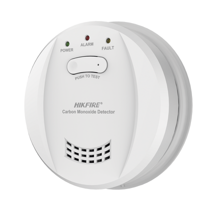 (HikFire) Detector de Monóxido de Carbono / Sensor Electroquímico Avanzado / Alarma Visual y Audible