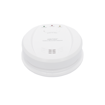 (HikFire) Detector de Monóxido de Carbono / Sensor Electroquímico Avanzado / Alarma Visual y Audible