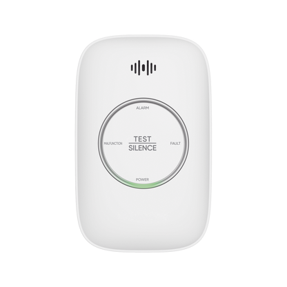 (HikFire)  Detector de Gas LP Propano C3H8 / Alarma Temprana / Salida para cierre de Válvula y/o  activación de Ventilador / Protección IP30 / Alarma de 70dB a 115dB a 1 metro de distancia