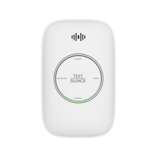 (HikFire)  Detector de Gas LP Propano C3H8 / Alarma Temprana / Salida para cierre de Válvula y/o  activación de Ventilador / Protección IP30 / Alarma de 70dB a 115dB a 1 metro de distancia