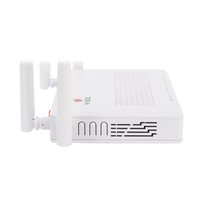 ONU Dual G/EPON con Wi-Fi AC de doble banda, 1 puerto SC/UPC + 2 puertos LAN Gigabit + 1 puerto FXS