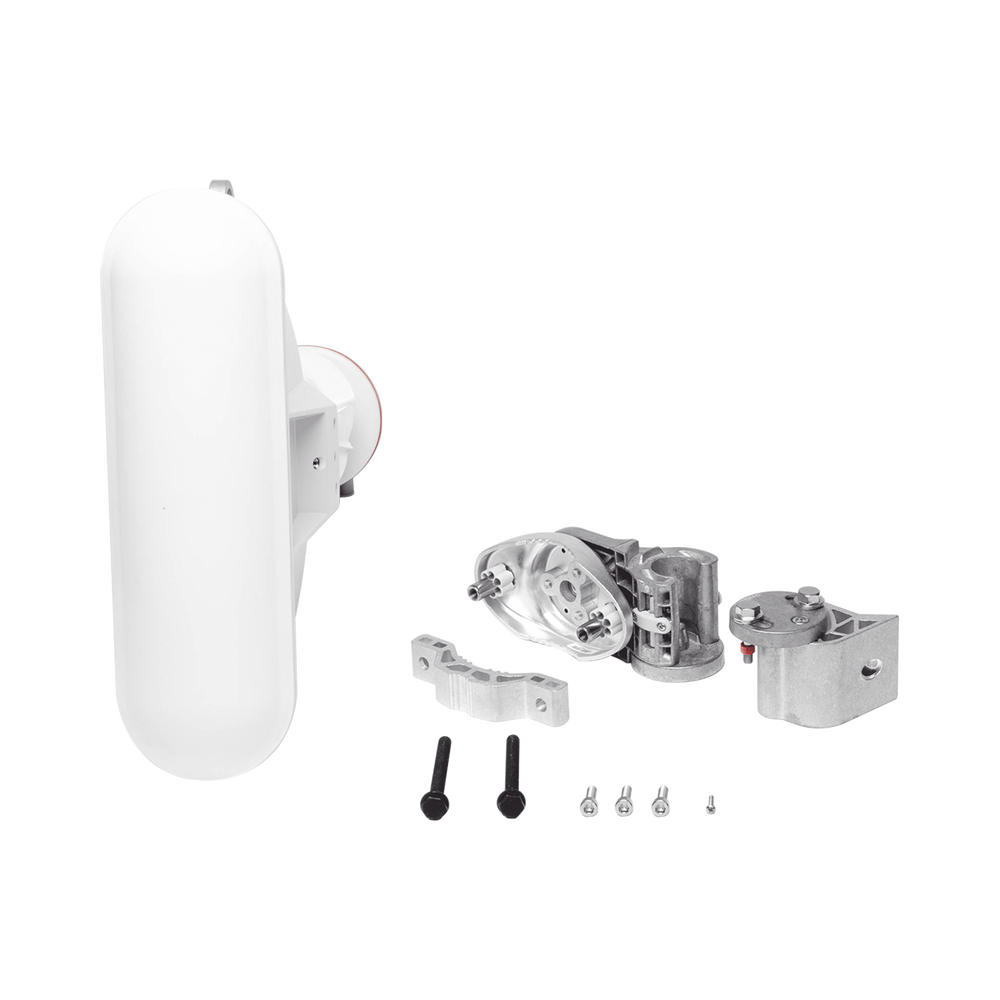 Antena Sectorial Asimétrica Carrier Class apertura 60 grados tipo cuerno 17 dBi 5180-6000 MHz conectores tipo N hembra