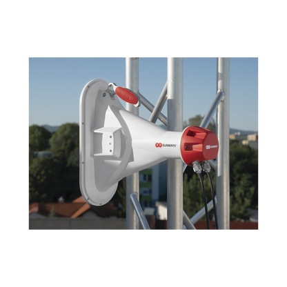 Antena Sectorial Asimétrica Carrier Class apertura 90 grados tipo cuerno 16 dBi 5180-6000 MHz conectores tipo N hembra