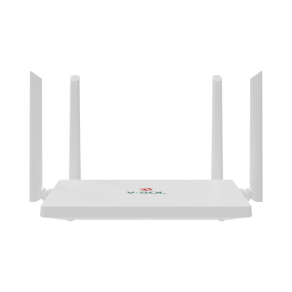 Router Inalámbrico WiFi 6 / 4 puertos LAN Gigabit/ Soporta MESH con las ONUs WiFi 6 de V-SOL / Diseño Compacto