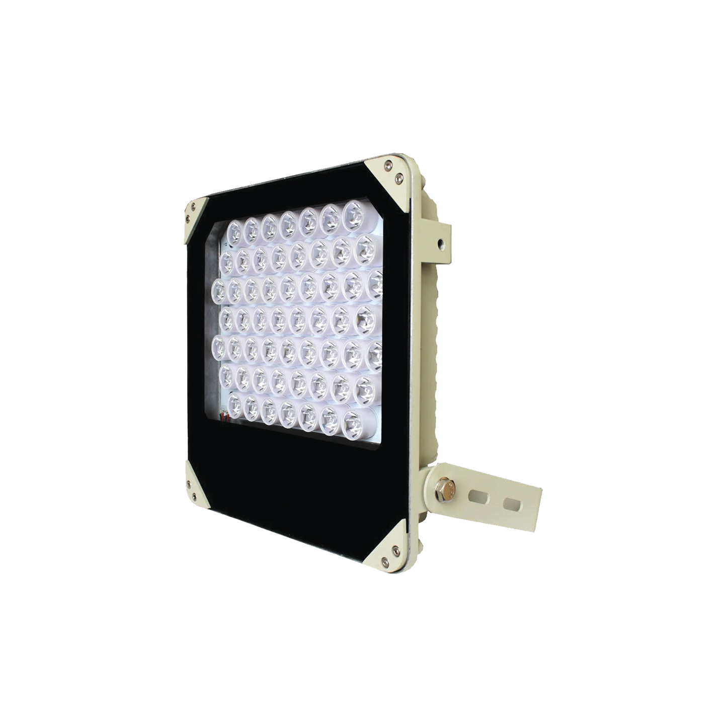 Iluminador de LUZ BLANCA / Cobertura 90&deg; / LARGO ALCANCE 100 Metros de Iluminación
