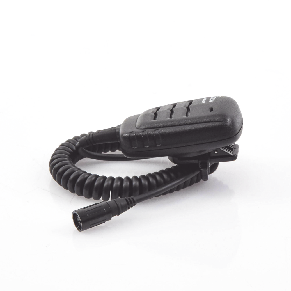 Micrófono bocina compacto a prueba de agua para radios IC-M72 y IC-M73.
