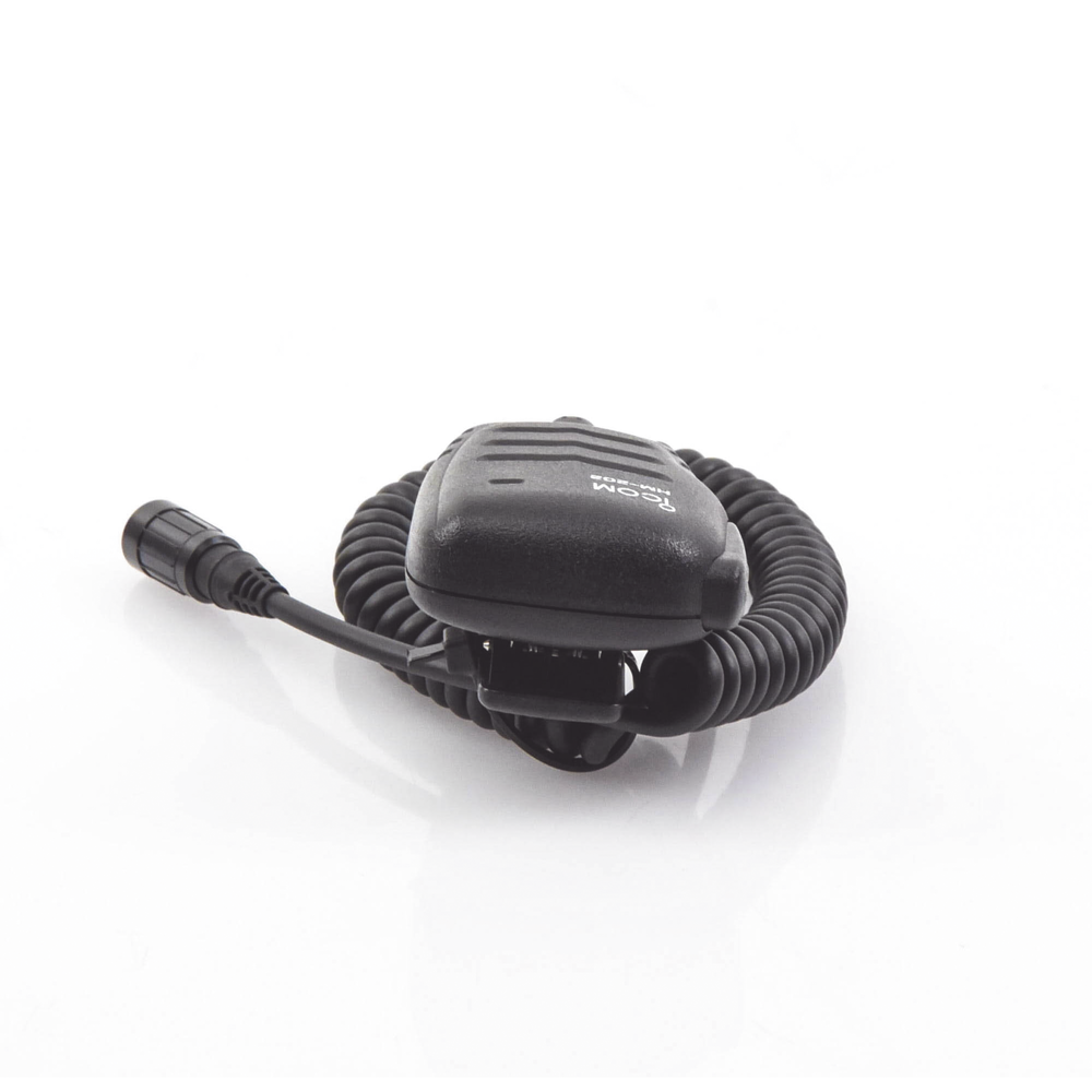 Micrófono bocina compacto a prueba de agua para radios IC-M72 y IC-M73.