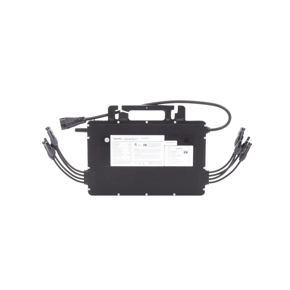 Microinversor 2 Kw, 220 Vca, para Interconexión a Red Eléctrica, IP67, Conexión para Cable Troncal, Soporta Oversizing a 4 Módulos de Hasta 670 W