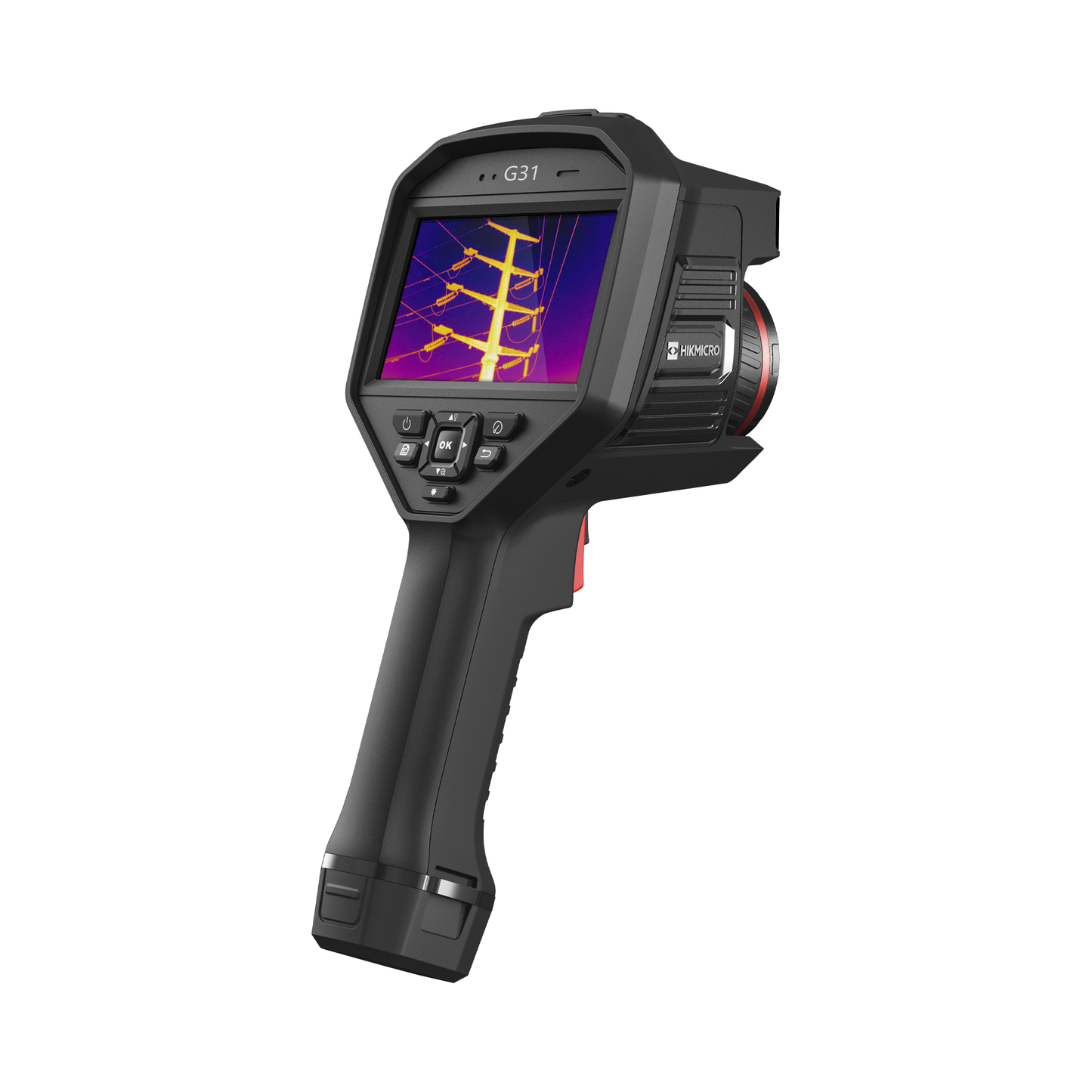 G31 - Cámara Termográfica Portátil / Resolución 384 x 288  / Lente 25 mm / WiFi / IP54 / Ranura MicroSD hasta 128 Gb