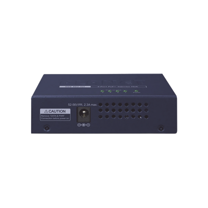 Inyector High PoE, de 4 Puertos Gigabit de Entrada, 4 Puertos PoE 802.3af/at Gigabit de Salida Para Cada Puerto, Hasta 30 W por interfaz