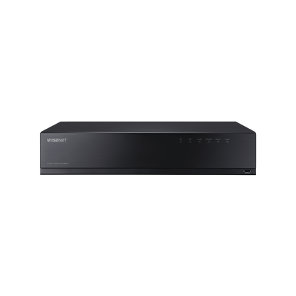 DVR 18 Canales (16 Analogicos + 2 IP) hasta 8 MP/ Soporta 4 Tecnologías (AHD, TVI, CVI, CVBS)  / 8 bahias HDD (no incluidos)