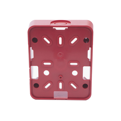 Caja Trasera Resistente a la Intemperie, Roja (para usar con la serie de estrobos HE) (0500-06360) De Hochiki
