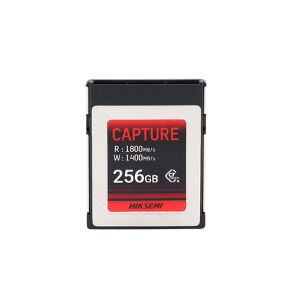 Memoria CFexpress tipo B / Clase 10 de 256 GB / Especializada para Cámaras de Fotografía y Video  / 1800 MB/s Lectura / 1400 MB/s Escritura