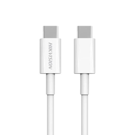 Cable USB-C a USB-C / 1 Metro (3.28 Pies) / Ideal para Celulares Android / Carga Rápida 3 Amp / Carga y Sincronización de Datos / 480 Mbps / 60 Watts