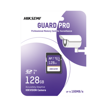 Memoria SD Clase 10 de 128 GB / Especializada Para Videovigilancia