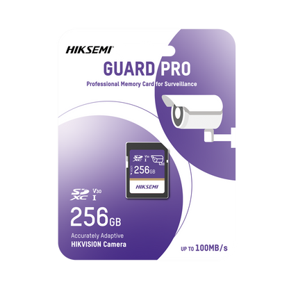 Memoria SD Clase 10 de 256 GB / Especializada Para Videovigilancia