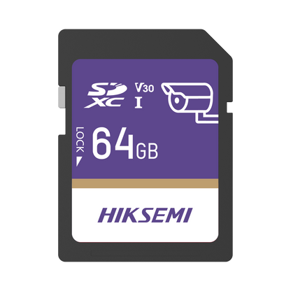 Memoria SD Clase 10 de 64 GB / Especializada Para Videovigilancia