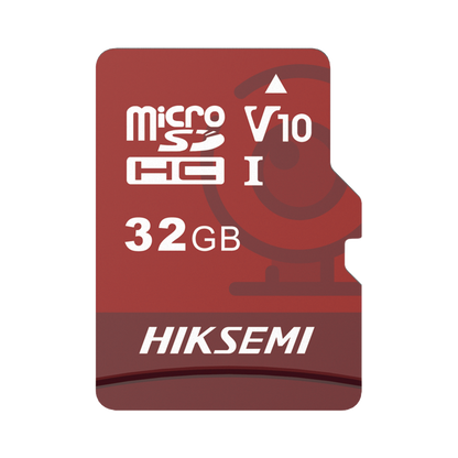 Memoria microSD / Clase 10 de 32 GB / Especializada Para Videovigilancia (Uso 24/7) / Compatibles con cámaras HIKVISION y Otras Marcas / 95 MB/s Lectura / 25 MB/s Escritura