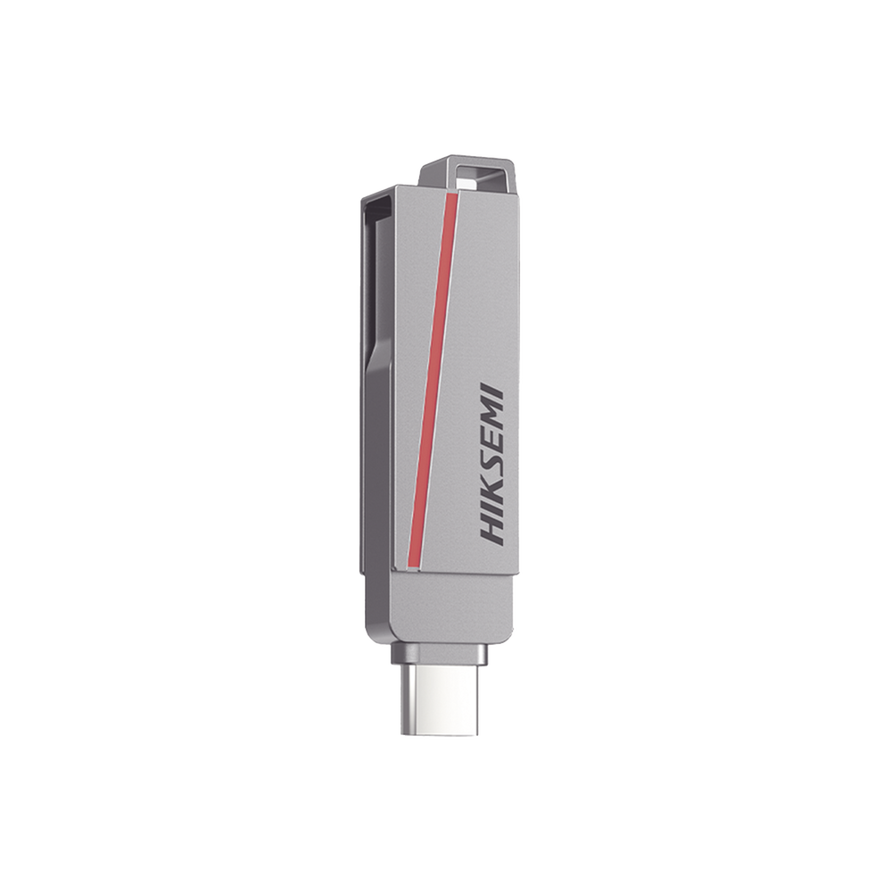Memoria USB Dual de 256 GB / USB-C y USB-A / Transferencia de Alta Velocidad / Metálica / Compatible con Dispositivos Móviles, Windows, Mac y Linux