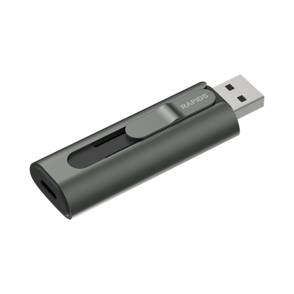 Memoria USB Dual impulsado por SSD Core / 256 GB / USB-C y USB-A / 1000 MB/s de Escritura