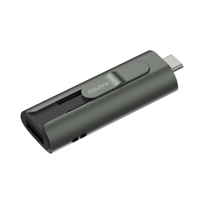 Memoria USB Dual impulsado por SSD Core / 512 GB / USB-C y USB-A / 1000 MB/s de Escritura