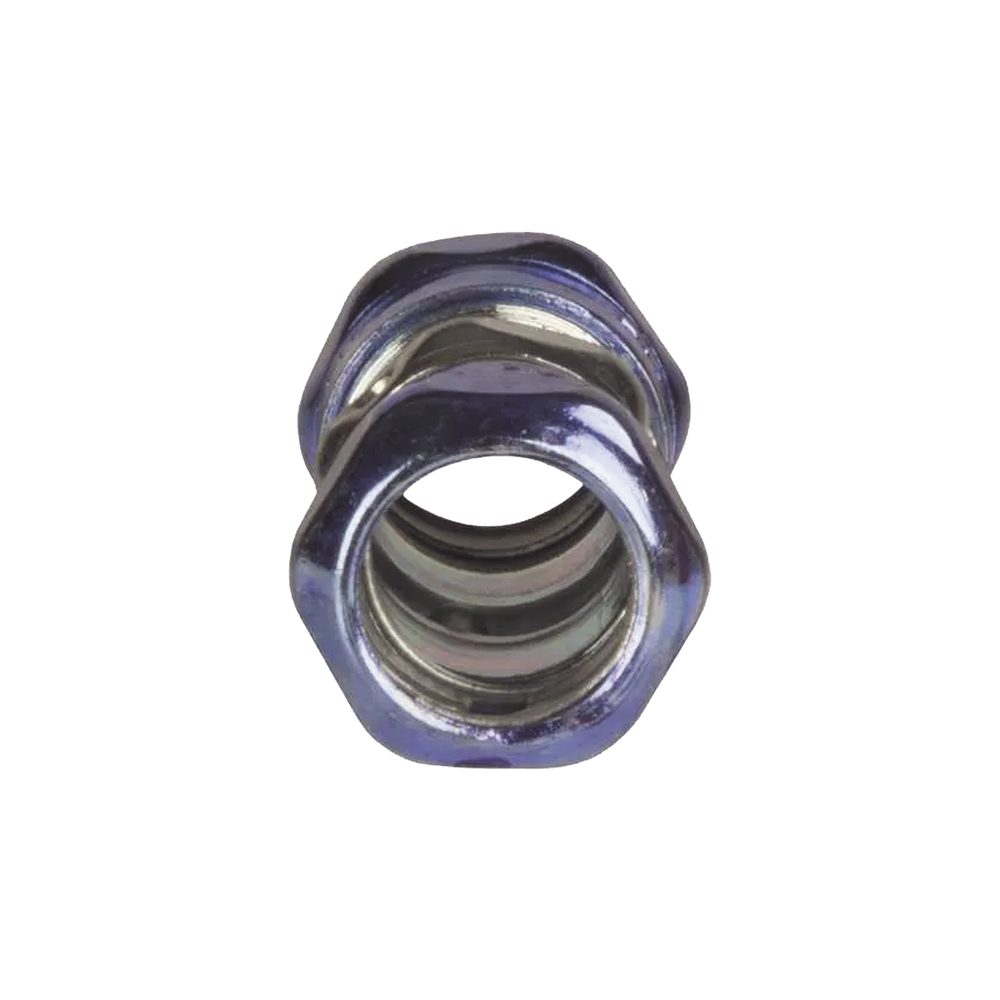 Cople Compresión Hermético de Acero Galvanizado para Pared Delgada de 1 1/2" .