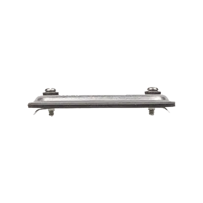 Tapa de Acero y Sello para Caja Ovalada de 1 1/2".