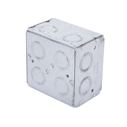 Caja Multigang de 2 Gangs/ Profundidad de 2-1/2 Pulgadas (6.35 cm)/ 12 Entradas de 1/2 - 3/4 Pulgadas (1.27 - 1.91 cm)